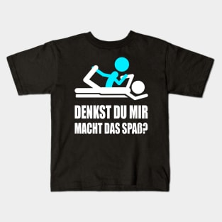 Physio Physiotherapist Physiotherapists Kids T-Shirt